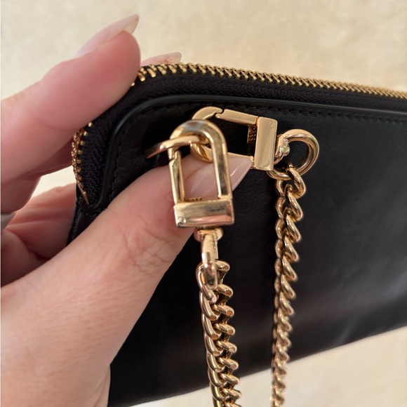 Tory Burch Wristlet with Iconic Gold TB Logo - Picture 8 of 14